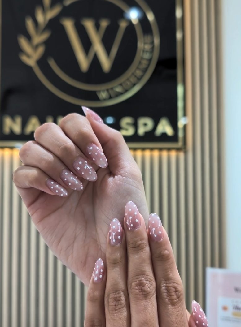 Glitter ombre nails at Windermere Nails & Spa, Cumming GA